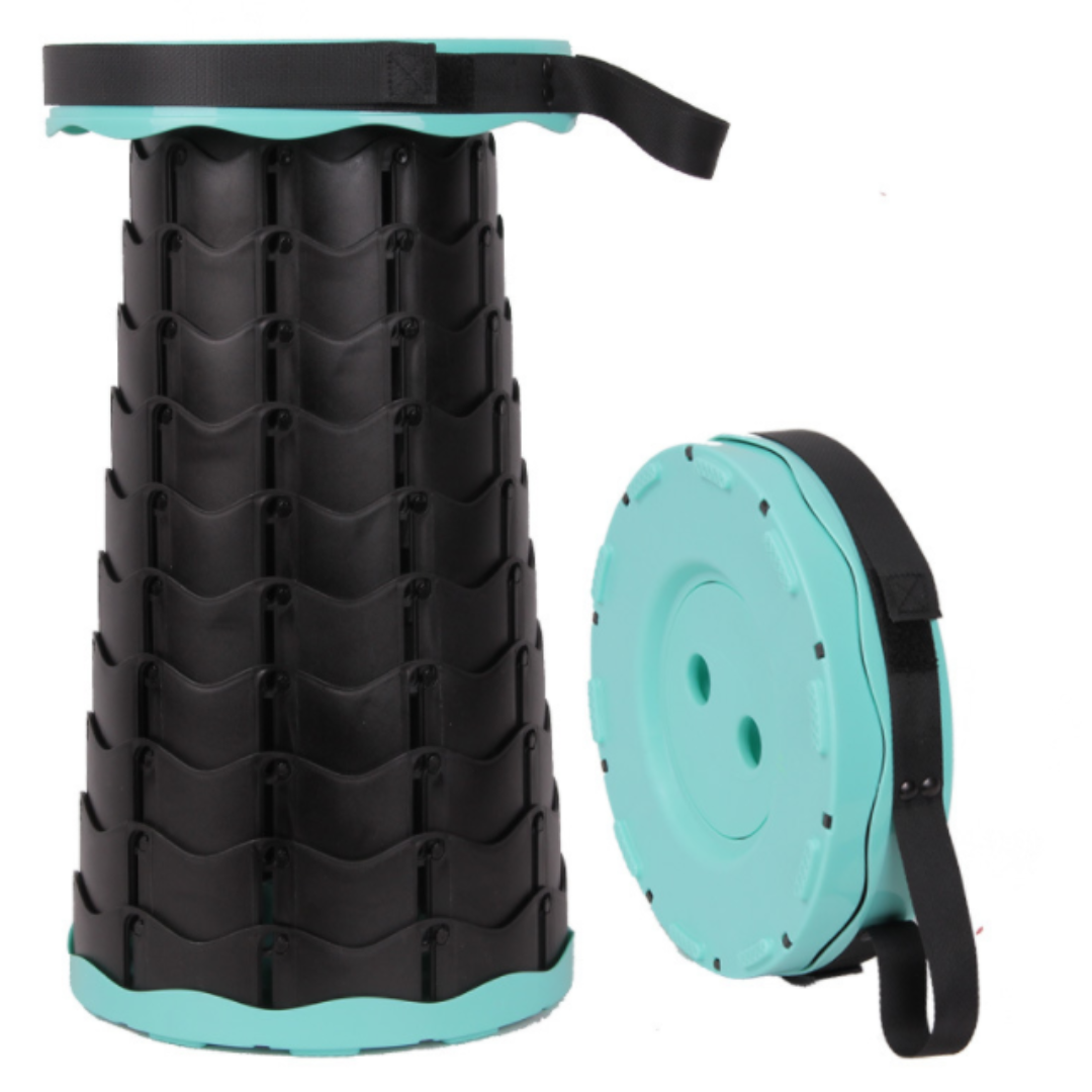 2.0 Sgabello pieghevole allungabile 4 altezze di seduta - Colori misti Ciano - allungabile altezze Extendable folding stool folding chair folding stool fortable chair home & garden pieghevole seduta sgabello sgabello pieghevole - Concept Palermo