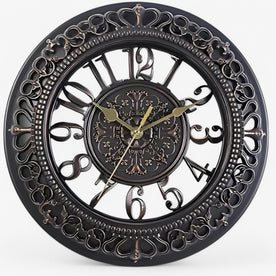 Orologio da Parete Grande Silenzioso Moderno di Lusso, Design Elegante per Uomo e Donna - Nero - Linen Men orologio orologio parete P365 parete uomo wall clocks - Concept Palermo