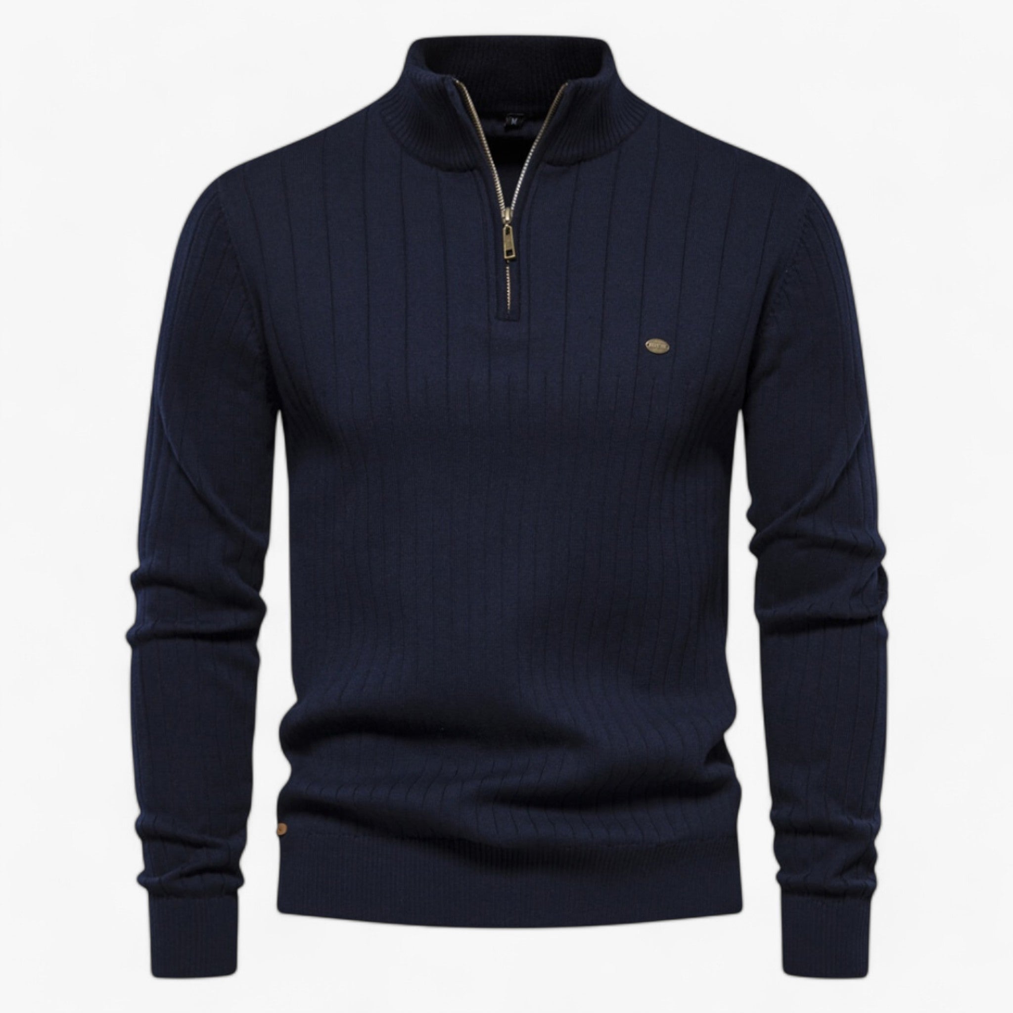 Orologio da uomo - Eleganza senza tempo e precisione quotidiana Cotone - Blu scuro - cotone eleganza heren kleding men's sweater orologio orologio uomo precisione quotidiana tempo - Concept Palermo