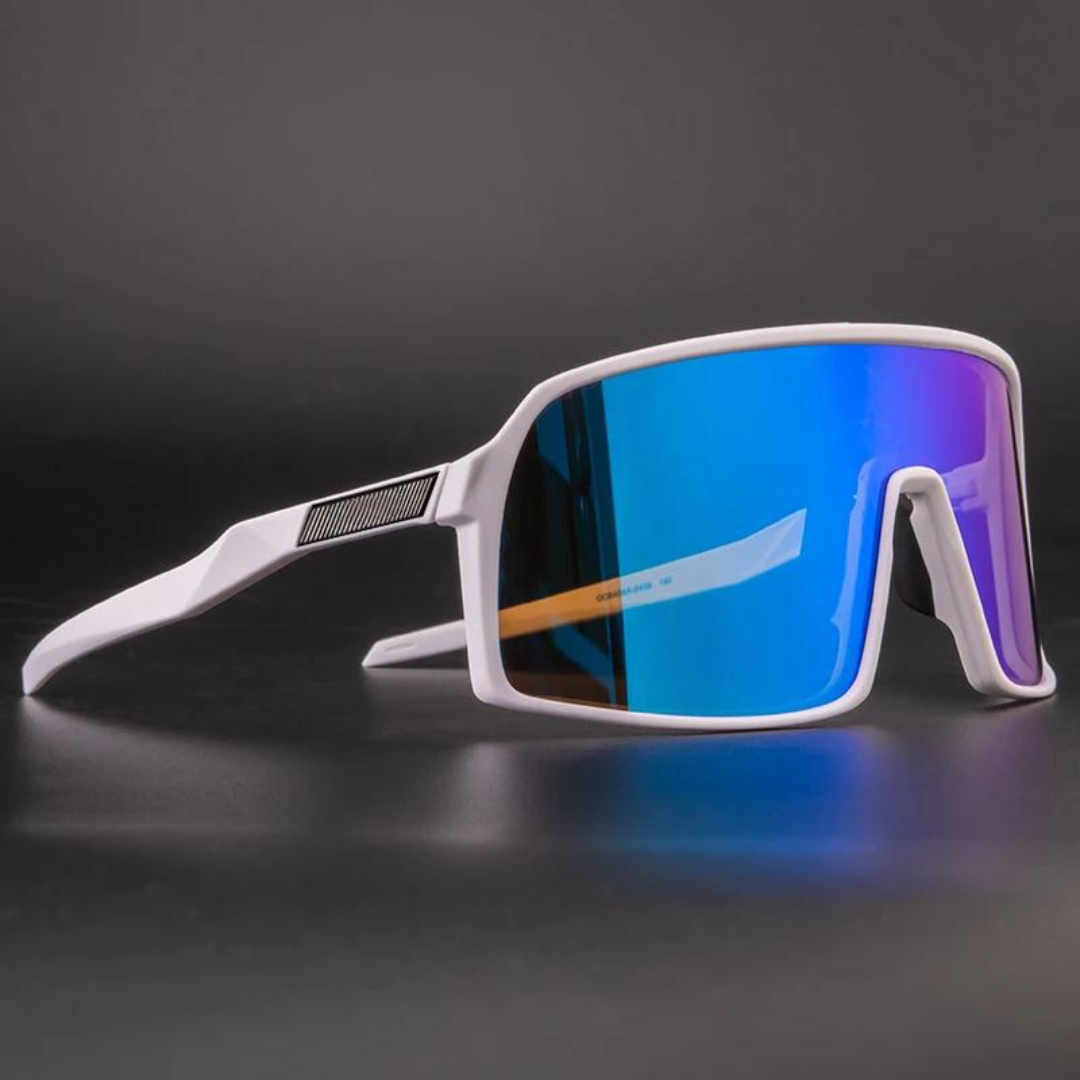 Occhiali da Sole Ciclismo Unisex Sportivi Polarizzati con Protezione UV400 - blu bianco - ciclismo Men's occhiali occhiali sole sole sunglasses unisex Women's - Concept Palermo
