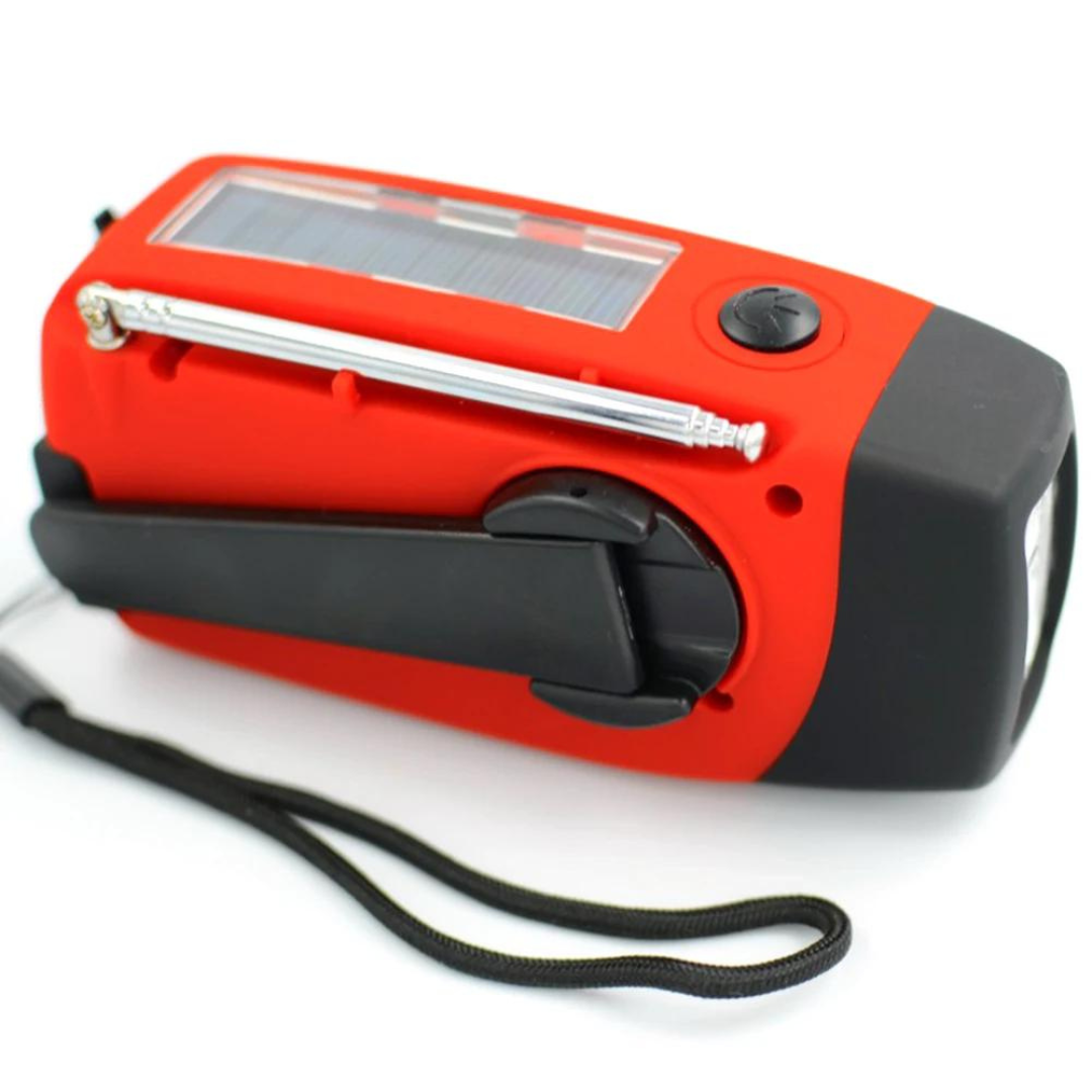 SolarSafe - Radio di emergenza e torcia solare e a manovella Uomo - - emergenza gadgets manovella Nieuw binnen-tag radio solare solarsafe torcia uomo - Concept Palermo