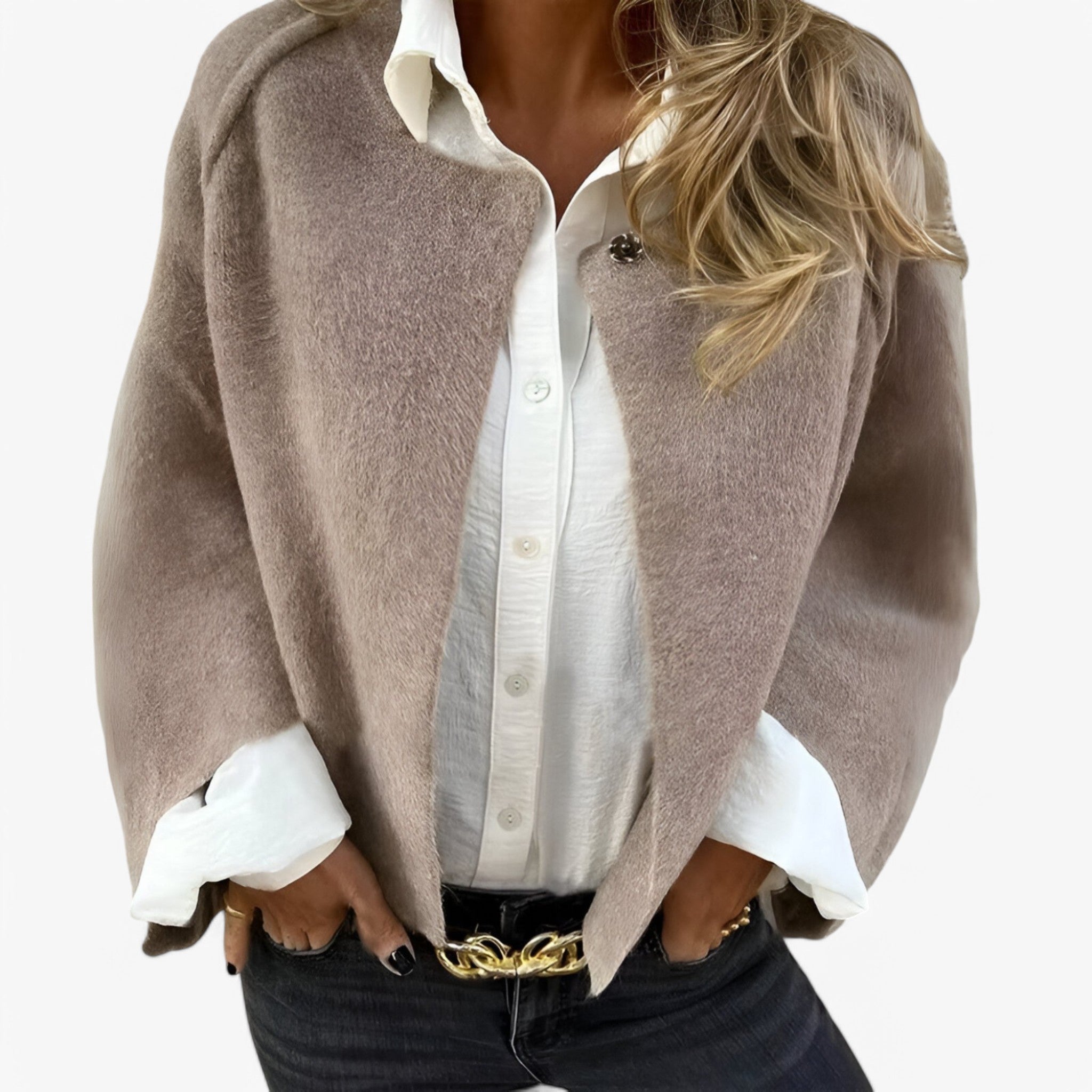 Giacca in cashmere - Morbida ed Donna - - coat coats comfy jacket Fashion jacket jacket Jackets ladies_jackets_cardigan new woman women women jackets women's coat Women's Jacket Women's Jackets - Concept Palermo