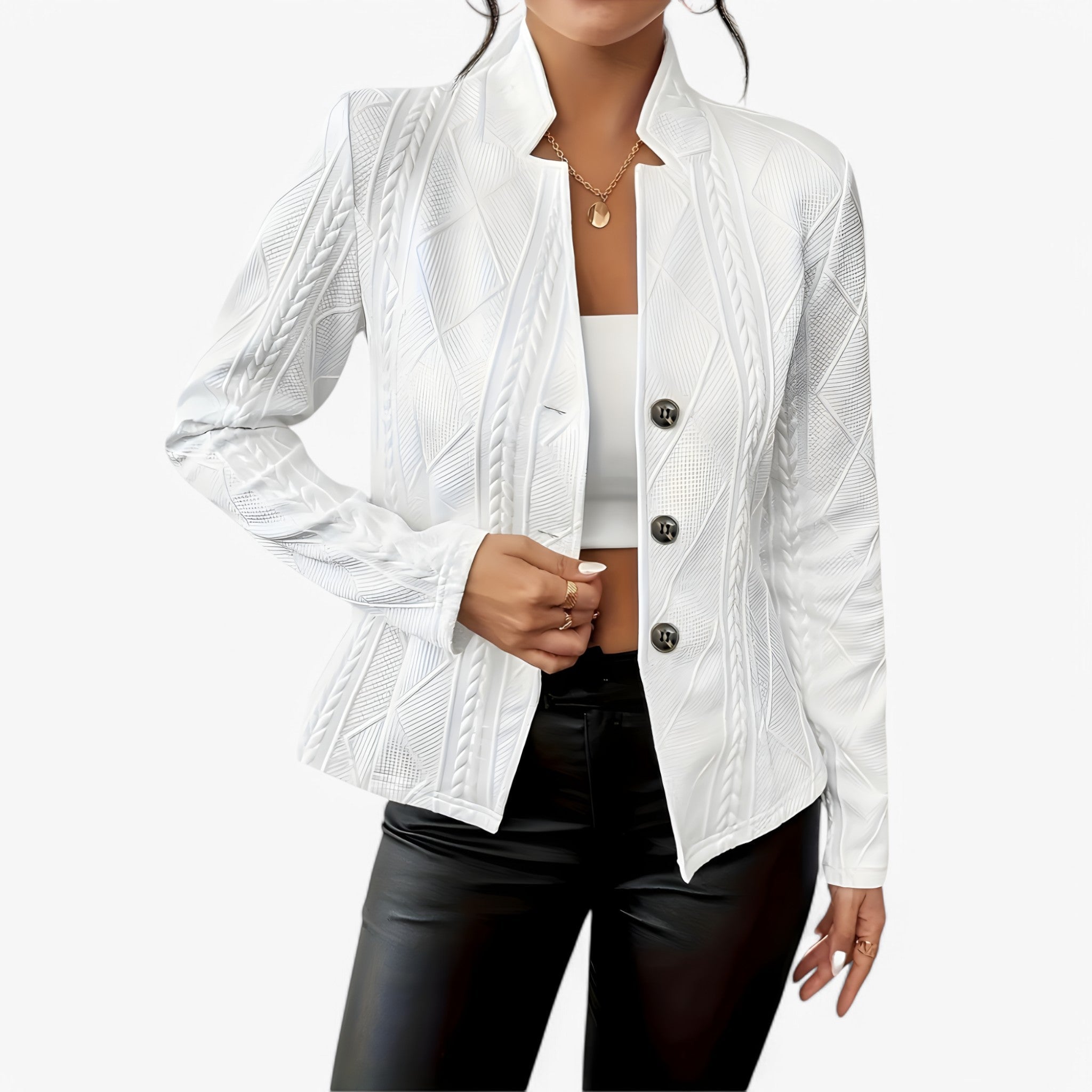 Cappa Aspirante Su Misura Vita Donna, Design Personalizzato per Cucina Moderna - Bianco - alla cappa cappa misura donna misura vita women's coats & jackets - Concept Palermo