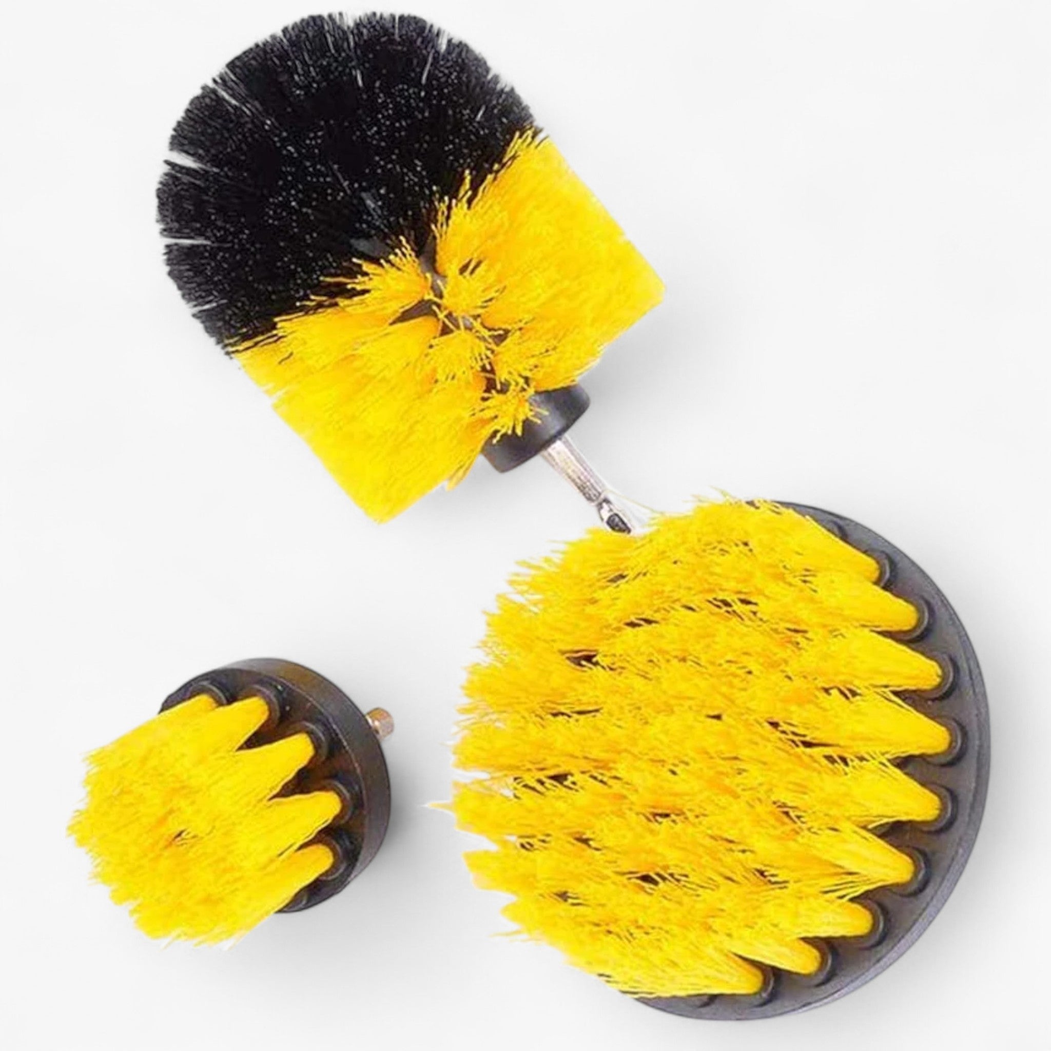 Set di spazzole per trapano potente 3 pezzi - Giallo - 3-delig Complete set elektrische kopborstelset Krachtige Boorborstelset new_for_google pezzi potente set di spazzole per trapano potente 3 pezzi - € spazzole spazzole trapano trapano - Concept Palermo