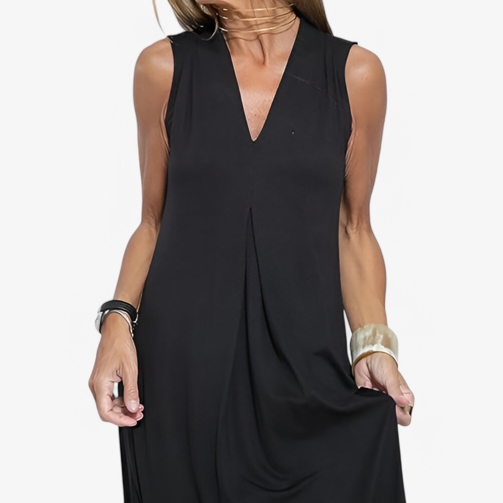 Abito lungo con cardigan in omaggio - Chic e confortevole Donna - - abito abito cardigan cardigan chic confortevole donna dresses omaggio - Concept Palermo