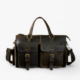 Valigetta in Autentica Pelle Vintage Donna