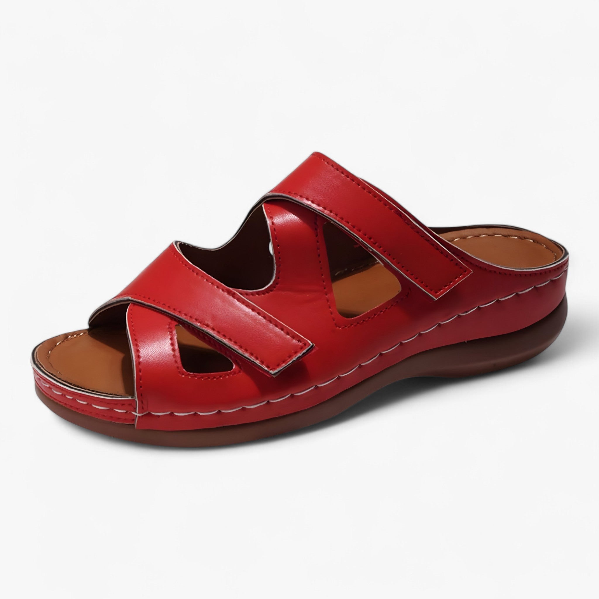 Sandaler med åben tå, der er nemme at tage på - Lette og herre