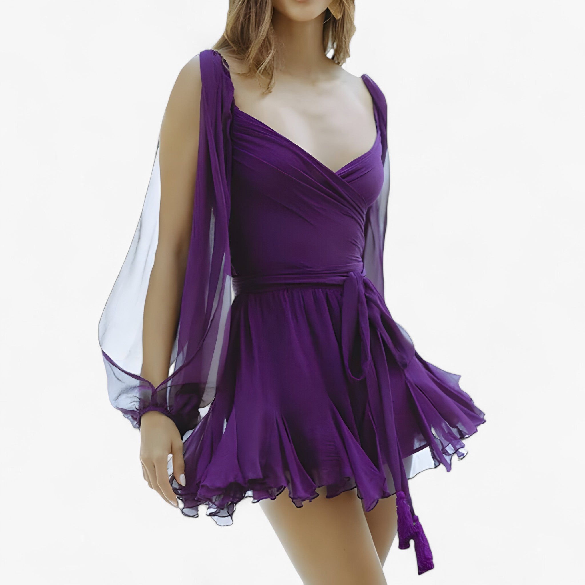 Abito Donna Elegante Nero in Pizzo Taglia S - Vestito da Sera Aderente - Viola - donna dresses valorizzante valorizzante donna - Concept Palermo