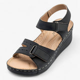 Comfortabele, lichte en ademende zomersandalen voor dames met open teen  