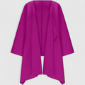 Cárdigan oversize para mujer de punto con mangas murciélago, suave y cálido