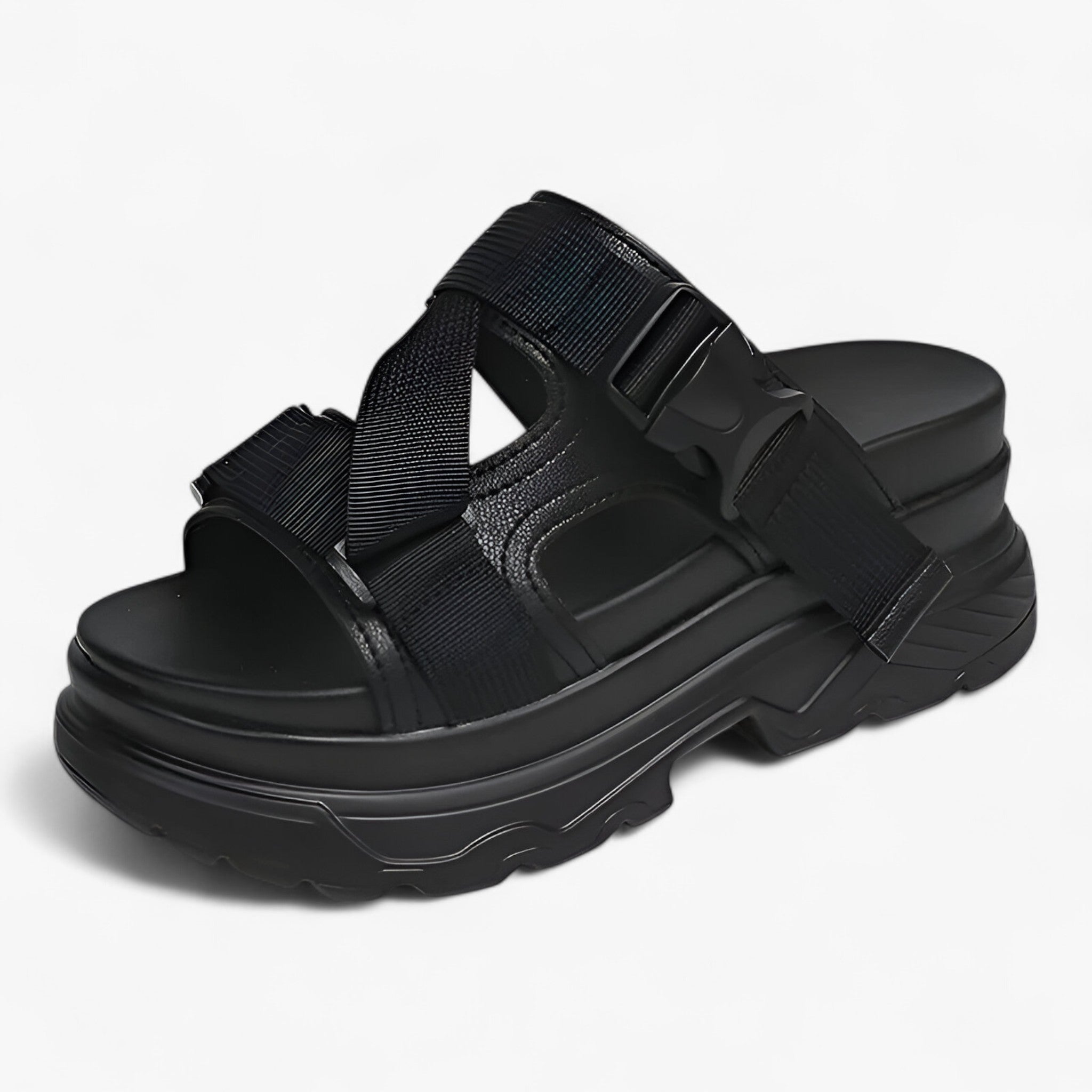 Sandalias con suelas gruesas – cómodas y duraderas