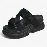 Sandalias de Mujer con Cuña y Suela Alta - Comodidad y Durabilidad