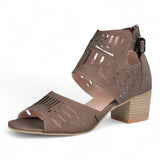 Dames sandalen van fluweel, elegant en comfortabel - diverse kleuren en maten