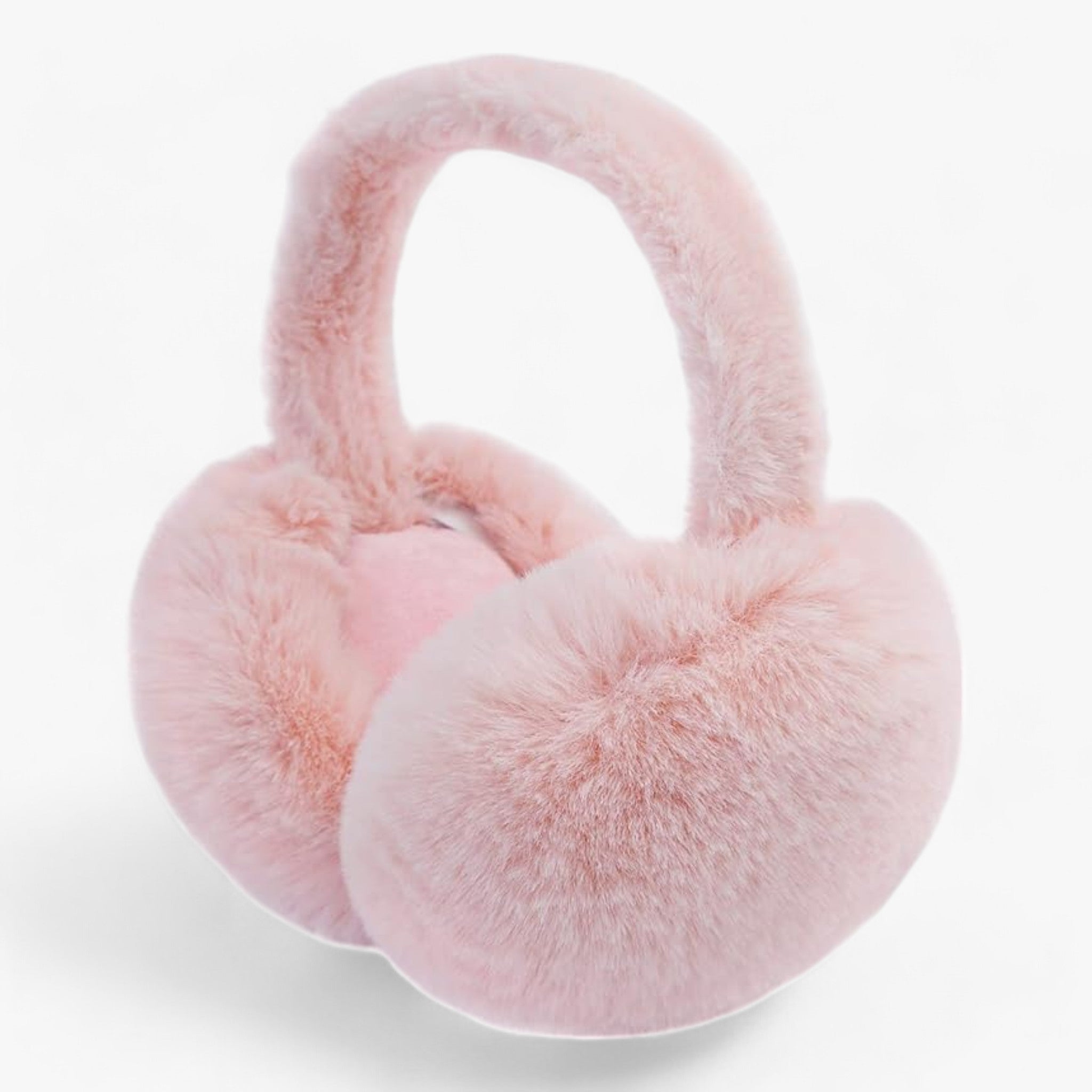 Scaldacollo in morbido peluche - Protezione dal freddo - Rosa - ear warmer earmuffs freddo peluche protezione scaldacollo scaldacollo peluche womens accessories womens clothing - Concept Palermo