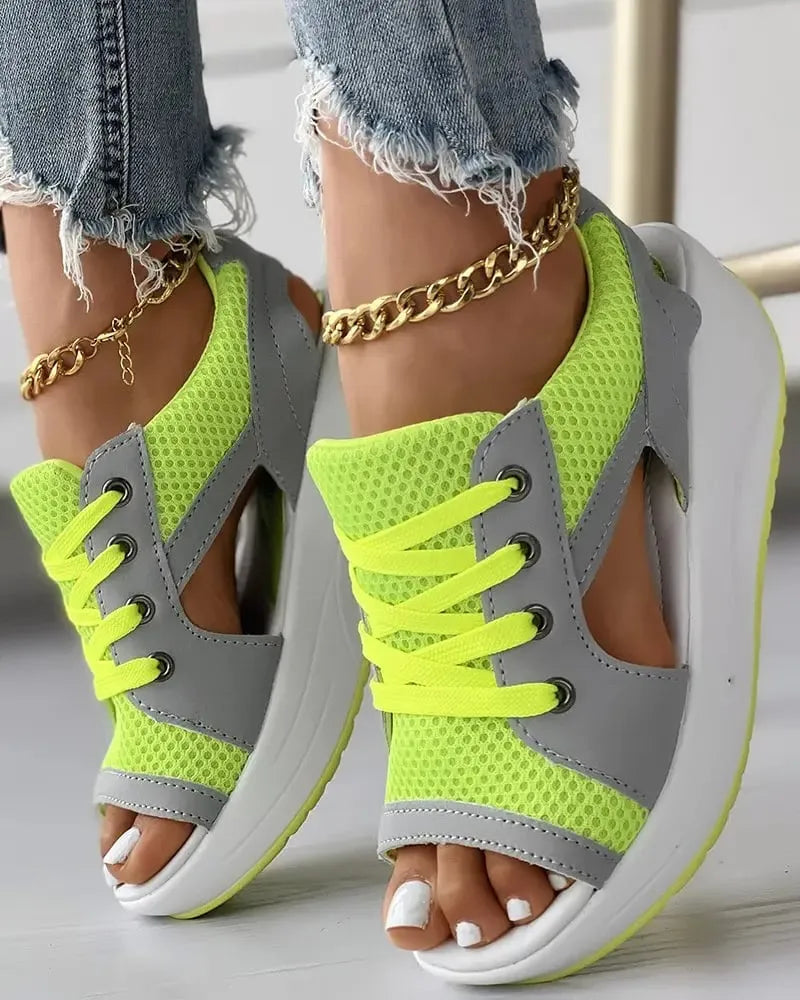 Sneakers da donna comode - Scarpe per giorni stylish e confortevoli - Verde - comode confortevoli donna giorni scarpe shoes shoes for women sneakers sneakers donna - Concept Palermo