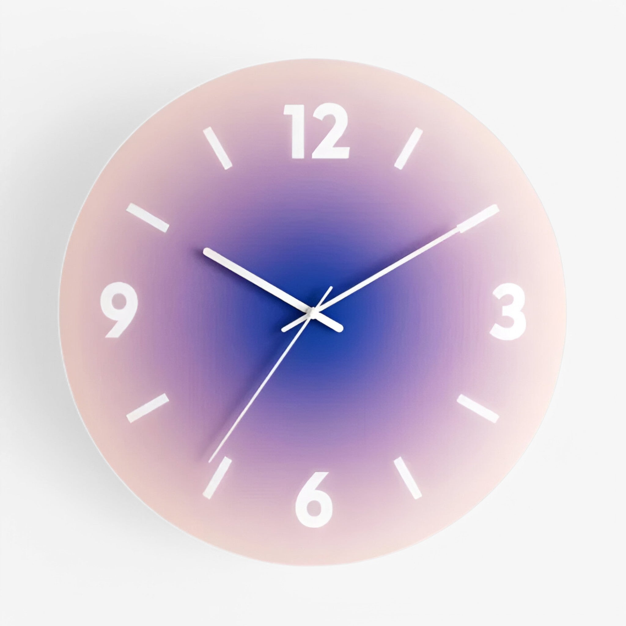 Orologio da parete in vetro di design Uomo - porpora - design orologio orologio parete P101 parete uomo vetro wall clock wall clocks - Concept Palermo