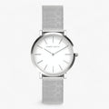 Reloj redondo de plata - Elegancia sin esfuerzo Gold