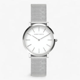 Orologio rotondo in argento - Eleganza senza sforzo Gold - - eleganza Linen orologio orologio rotondo rdy rotondo sforzo shop Unisex watches - Concept Palermo