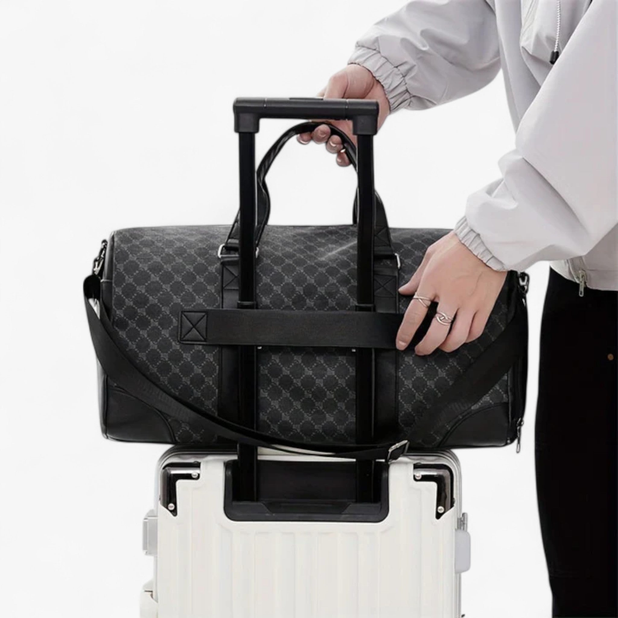 Borsa a tracolla portatile da uomo – Compatta, funzionale e dallo stile urbano - - Bags borsa borsa tracolla compatta dallo duffel bag funzionale handbags portatile Shoulder & Crossbody Bags stile travel bag Travel Bags - Concept Palermo