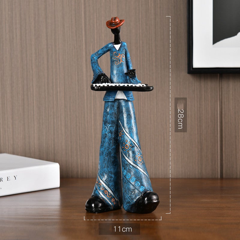 I musicisti di Handmade Music Sides hanno messo insieme la loro band - Pianista - band Decor figurines handmade hanno home & garden home decor insieme messo music musicisti - Concept Palermo