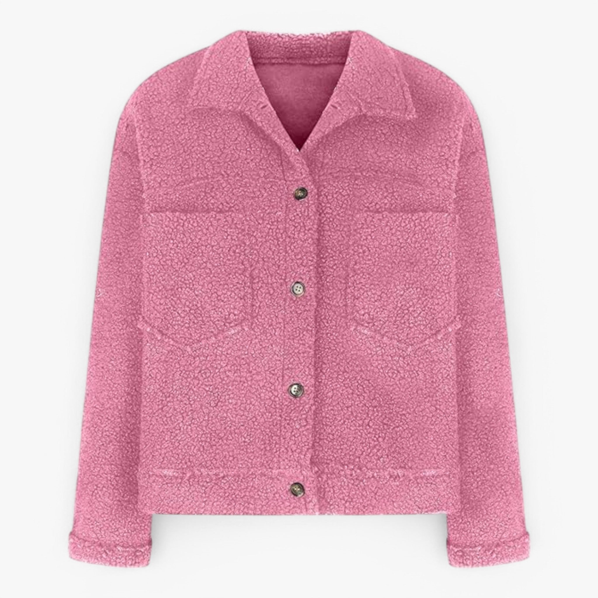 Giacca in lana - accogliente ed - Rosa - accogliente giacca giacca lana lana women's coats & jackets - Concept Palermo