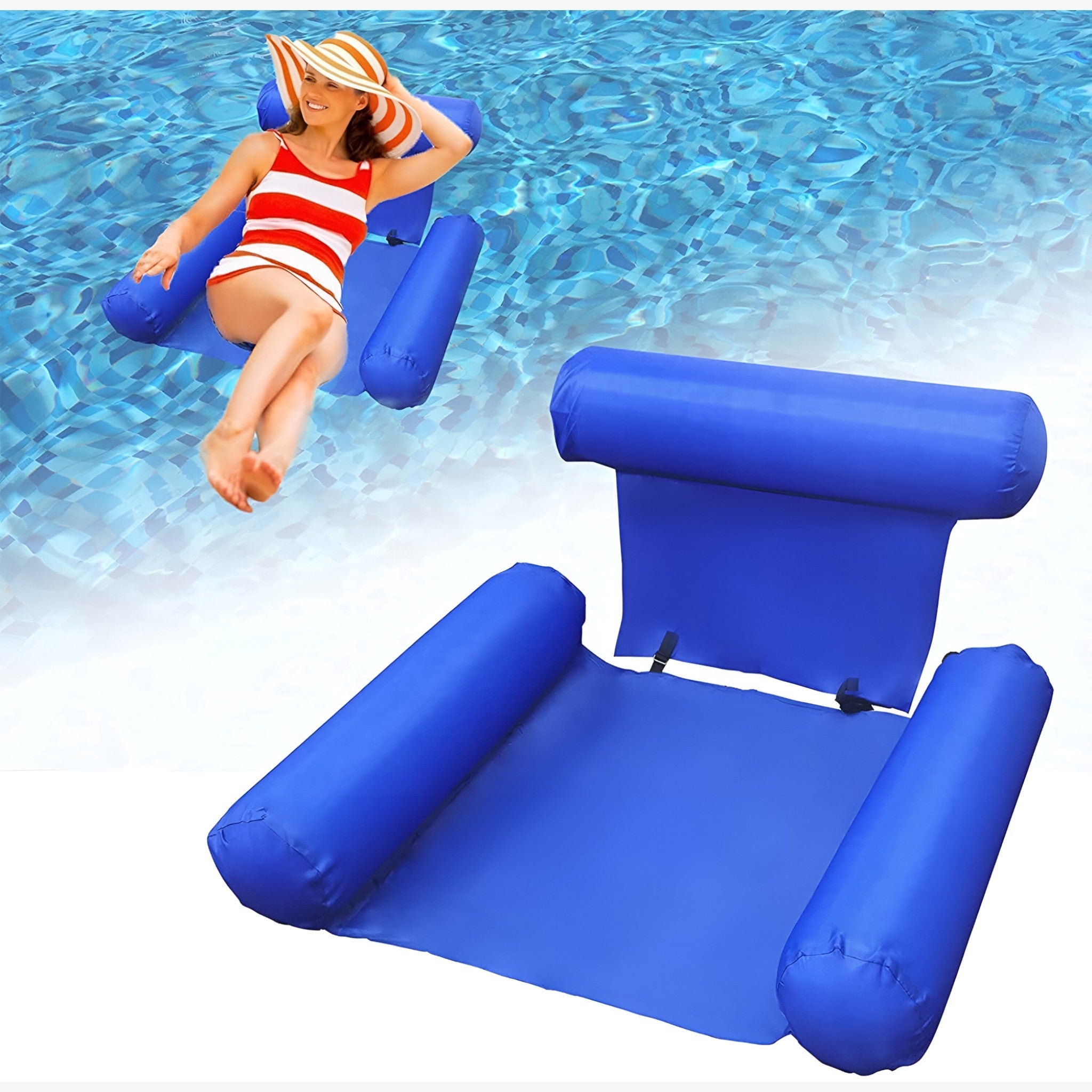 Sedia Lounge Galleggiante per Uomo - Perfetta per Piscina e Mare, Relax Estivo - - floats galleggiante lounge pool floats sedia sedia lounge sedia lounge galleggiante™ - € uomo - Concept Palermo