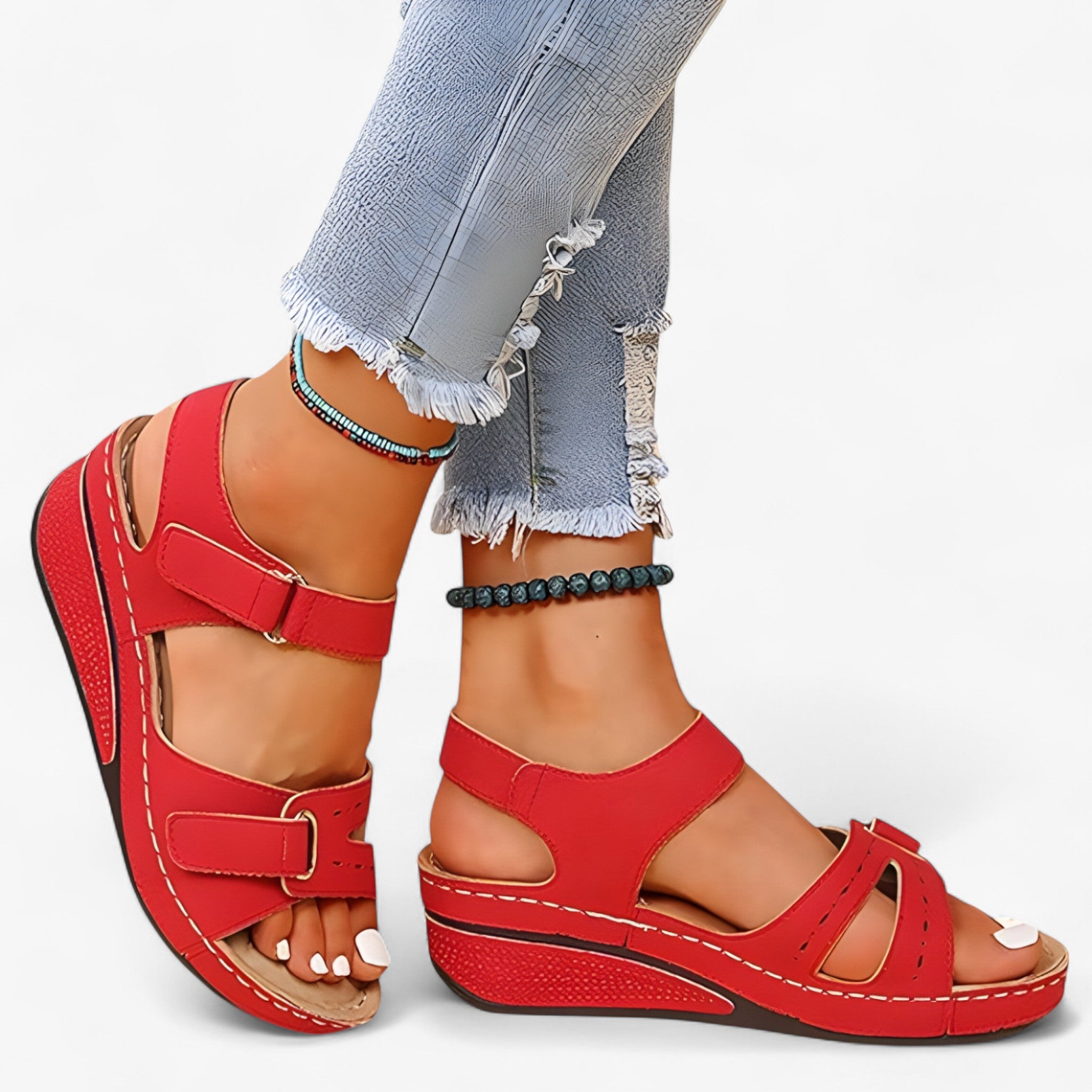 Sandalias con punta abierta - Ligeras y suaves