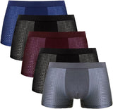 Heren slips van zacht ademend bamboe - Set van 10 stuks, premium comfort