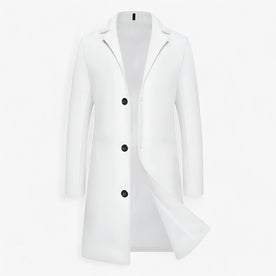 Giacca Lunga in Cotone - Business Casual per Uomini Uomo - Bianco - business casual cotone Cotton giacca giacca lunga lunga Men men's coats & jackets Solid uomini - Concept Palermo