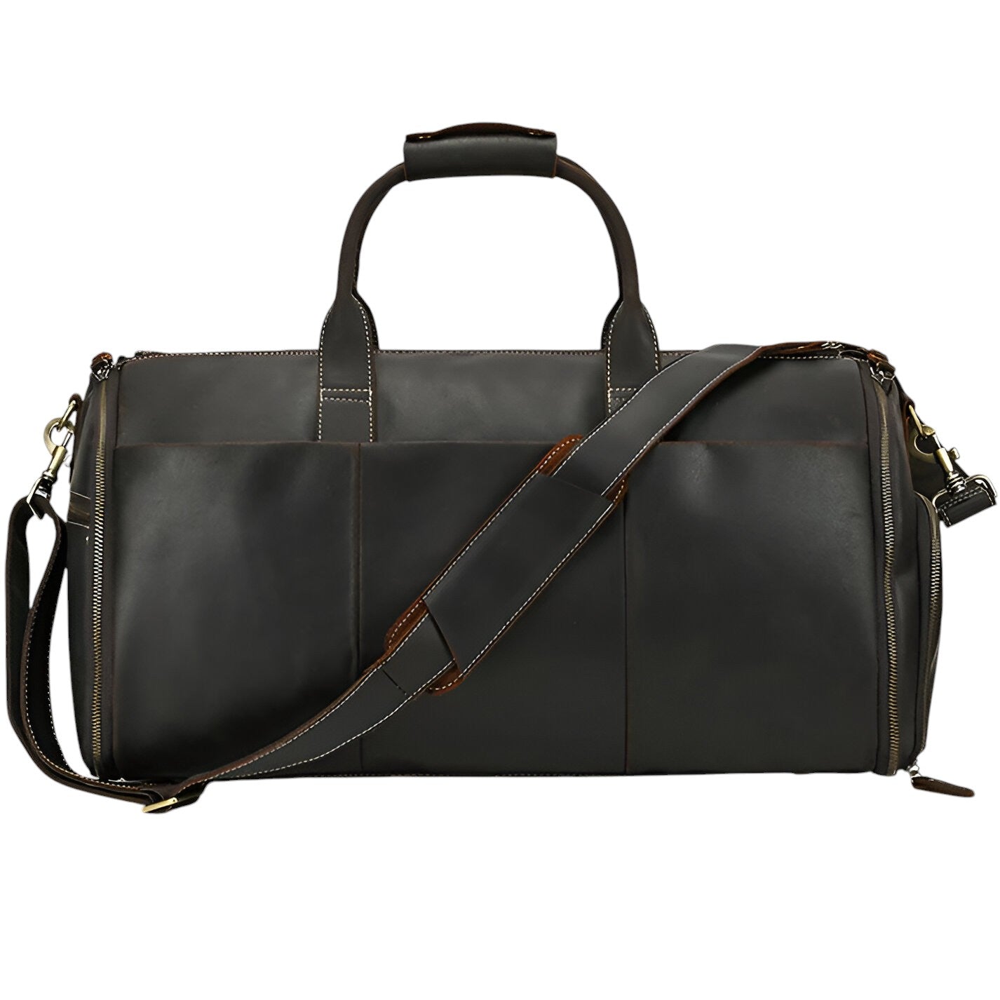 Borsa da Viaggio in Pelle Piena di - - accessoires bags borsa borsa viaggio pelle piena tassen viaggio - Concept Palermo