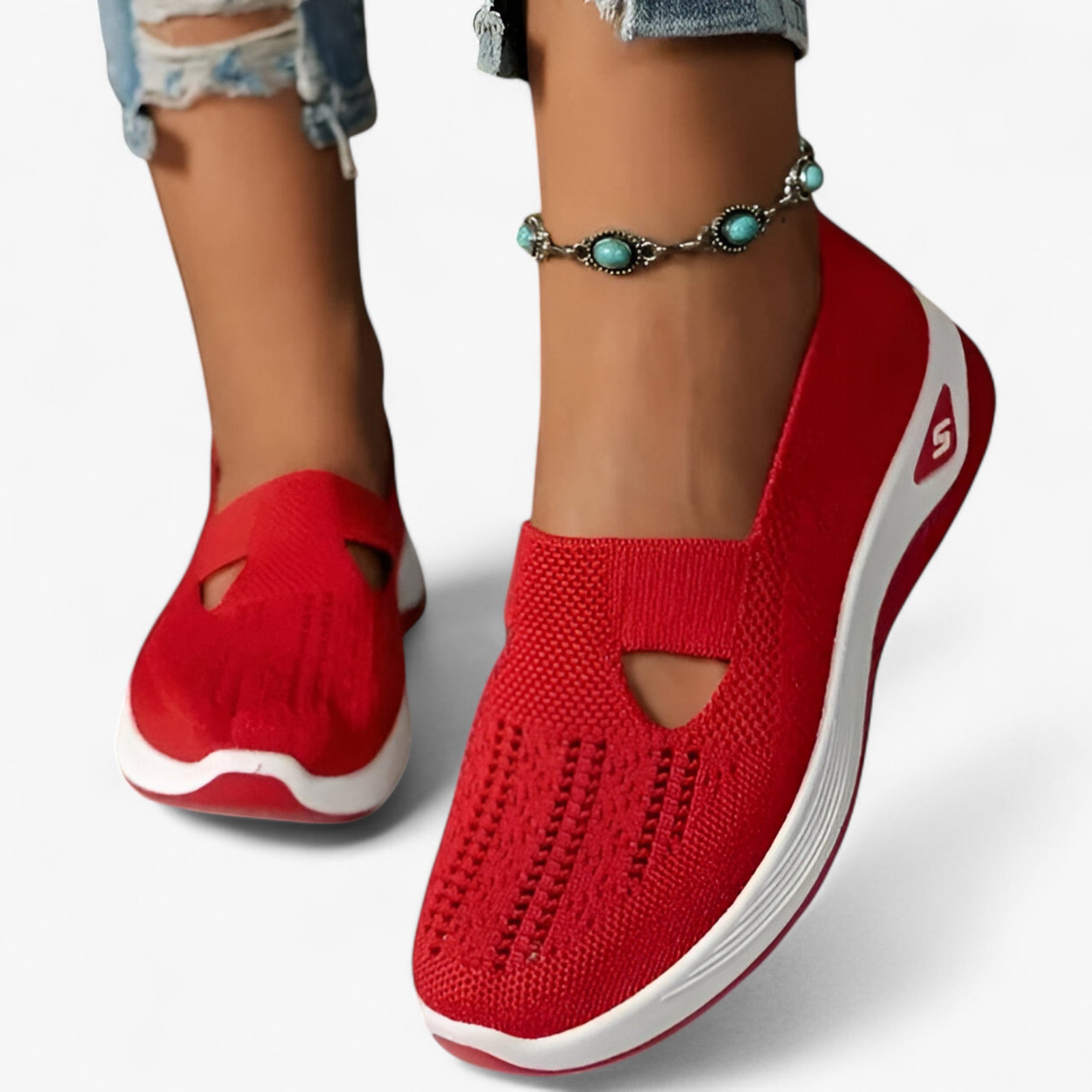 Scarpe Corsa Uomo Ammortizzate Leggere Traspiranti - Comfort e Performance Top - Rosso - ammortizzate leggere leggere ammortizzate schoenen shoes uomo - Concept Palermo