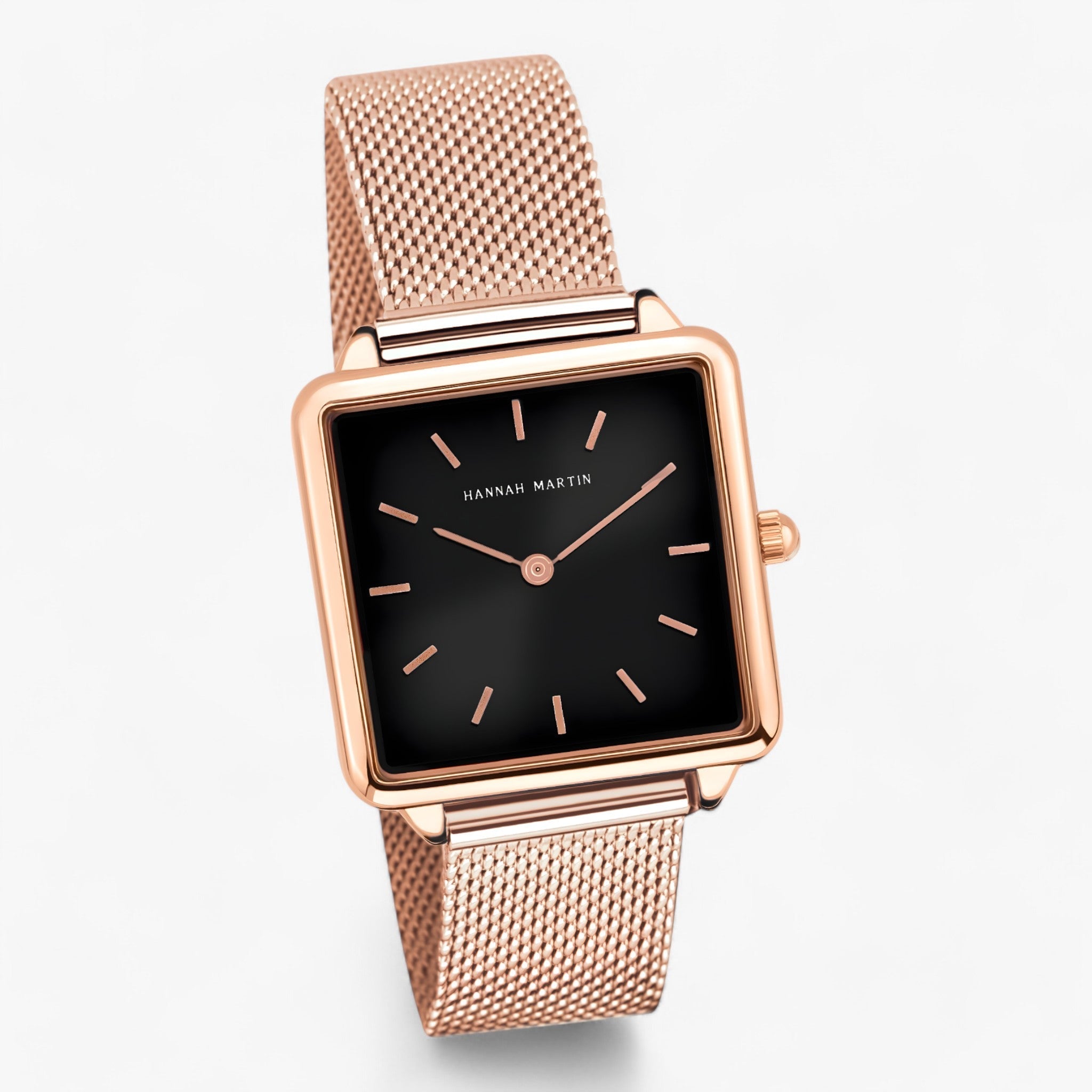 Orologio quadrato in oro rosa - Bracciale in maglia alla moda Uomo - - alla bracciale maglia moda orologio orologio quadrato quadrato rdy shop uomo - Concept Palermo
