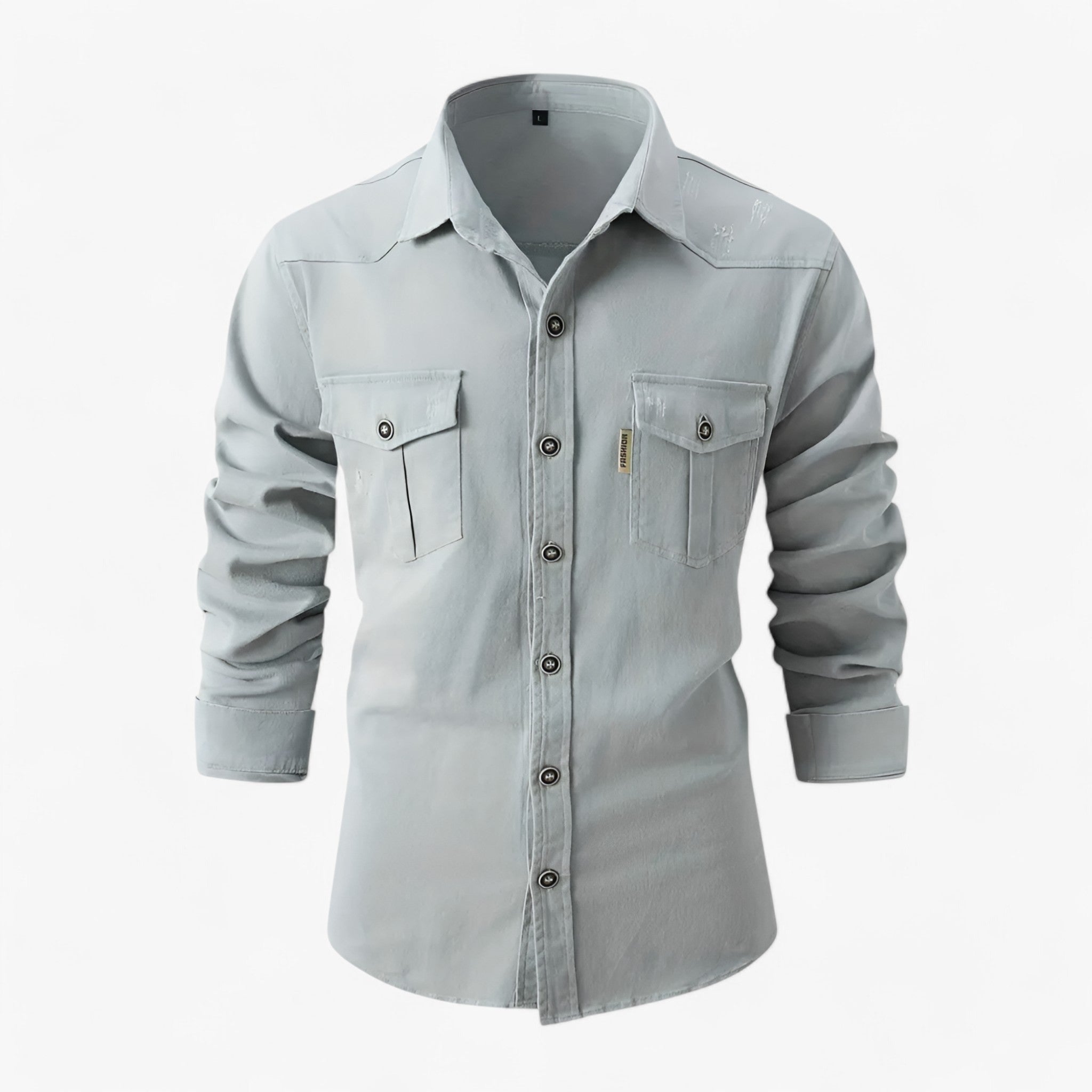 Camicia da uomo chic - Eleva il tuo stile con questo pezzo imperdibile - Nero - camicia camicia uomo chic eleva heren kleding imperdibile men's top clothes pezzo questo - Concept Palermo
