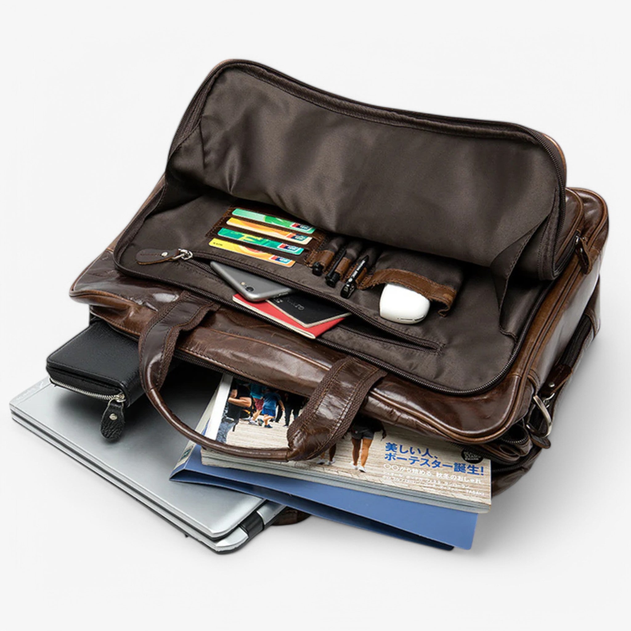 Borsa in Pelle con Tracolla Donna - - accessoires bags borsa borsa pelle donna pelle tassen tracolla - Concept Palermo