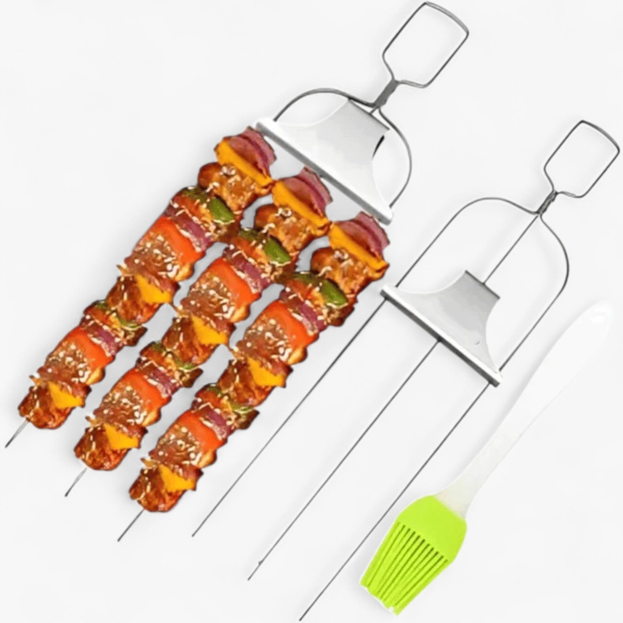 Spiedini da grill a 3 vie Acciaio inossidabile - - 3-way skewers acciaio grill grill skewers grilling stick home & garden inossidabile Skewers skewers stick spiedini spiedini grill - Concept Palermo