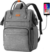 15,6 Inch Dames Laptoprugzak, Waterdicht en Diefstalbestendig, Schoolrugzak voor Meisjes, Tienermeisjes