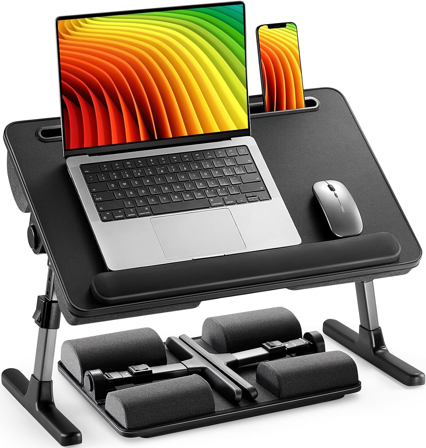 DeskEase™ - Per il massimo comfort e versatilità Uomo - Nero (9 pezzi rimasti in magazzino) - comfort desk deskease home & garden lap desk massimo uomo versatilità - Concept Palermo