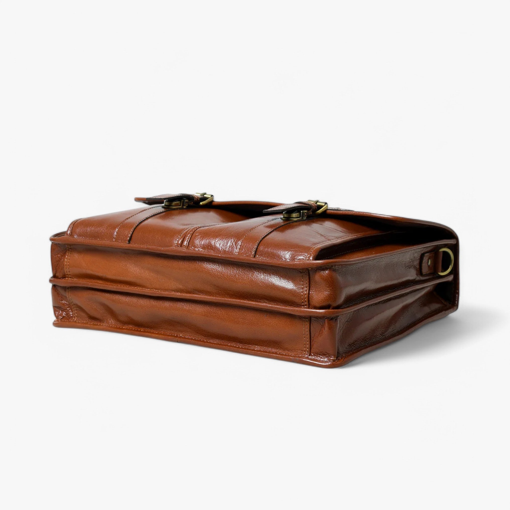 Cartella di lusso in pelle marrone - - accessoires bags cartella cartella pelle pelle tassen - Concept Palermo