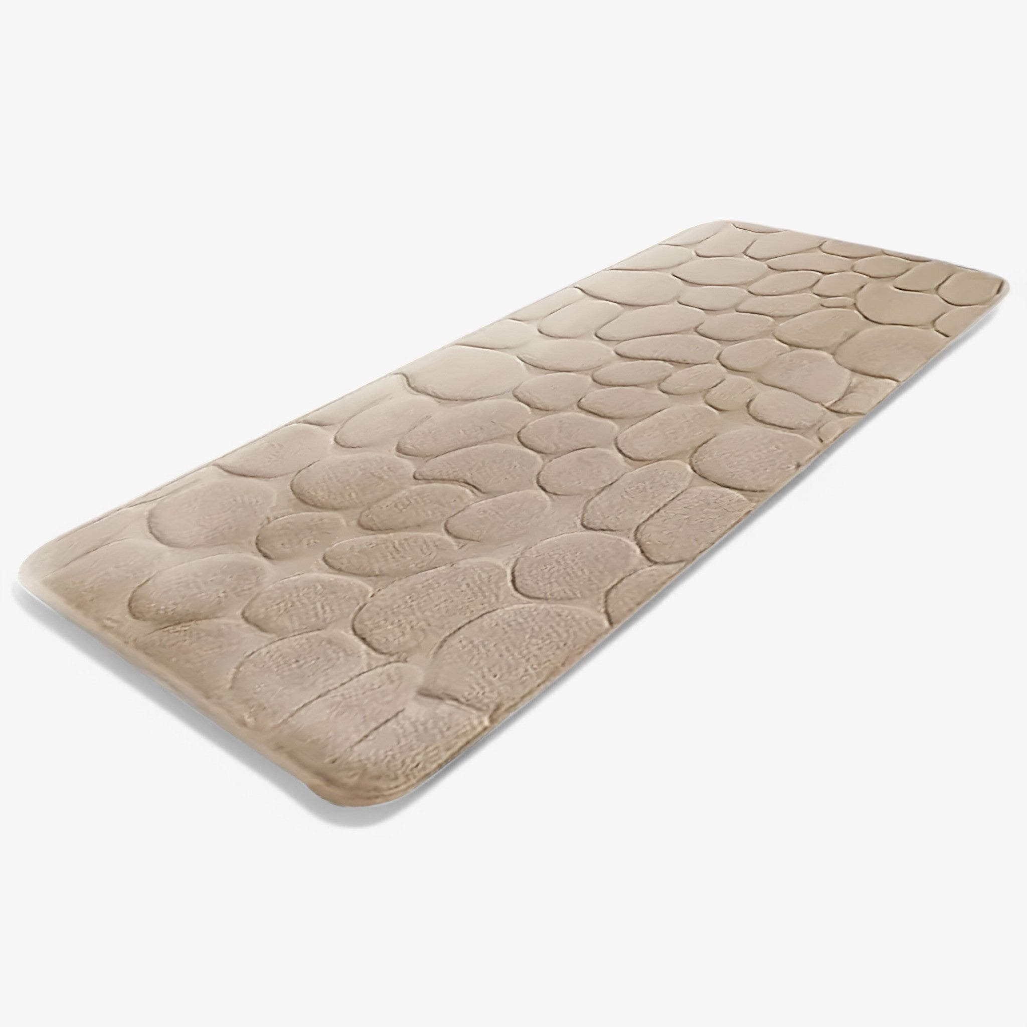 Tappetino da bagno grande a strisce lunghe - lavabile in lavatrice Uomo - Albicocca 50x120cm - bagno bath mats home & garden lavabile lavatrice lunghe mats strisce tappetino tappetino bagno - Concept Palermo