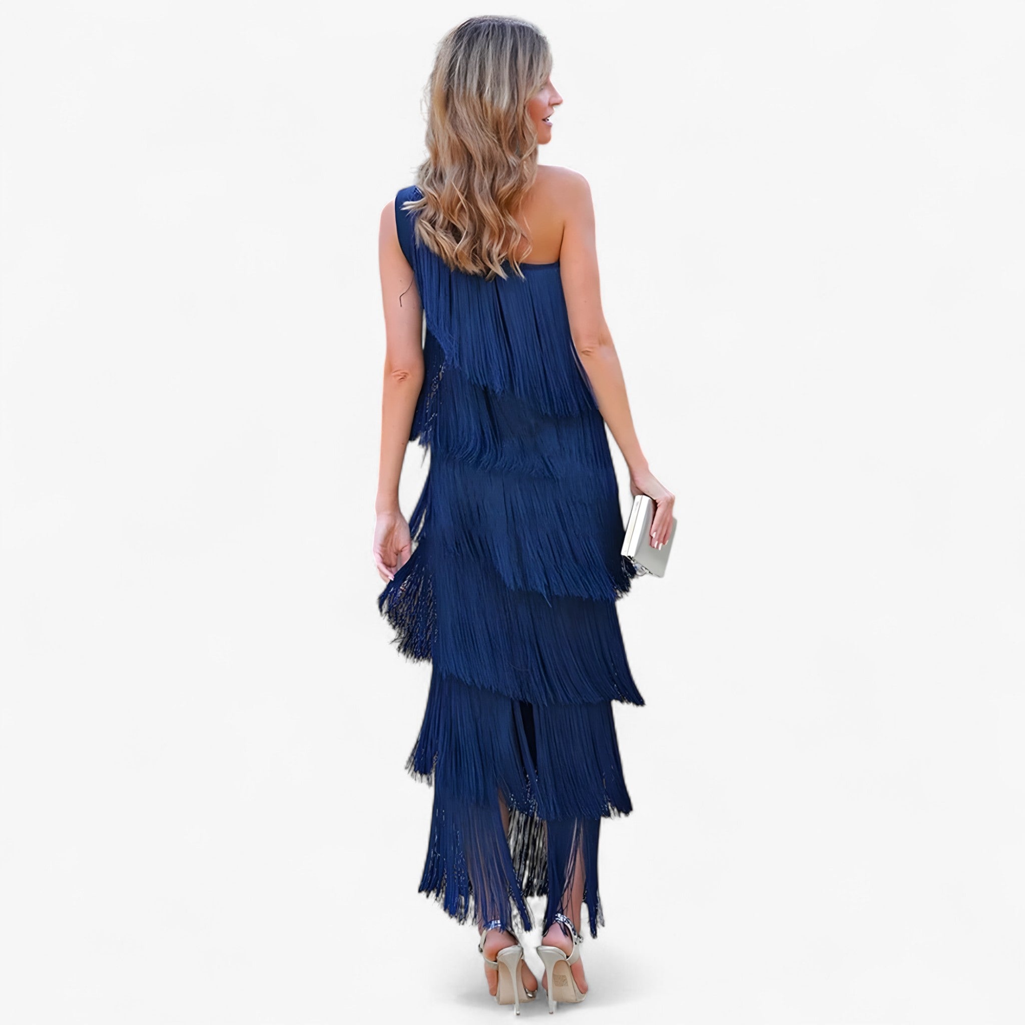 Abito con Frange Movimento Che Incanta a Ogni Passo Donna - - abito abito da ballo abito da festa abito elegante donna abito frange donna dresses frange incanta look da sera movimento ogni vestito con frange vestito glamour - Concept Palermo