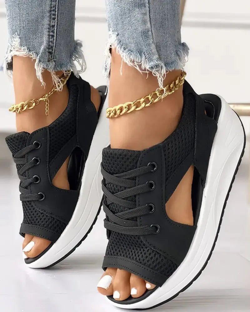 Sneakers da donna comode - Scarpe per giorni stylish e confortevoli - Nero - comode confortevoli donna giorni scarpe shoes shoes for women sneakers sneakers donna - Concept Palermo