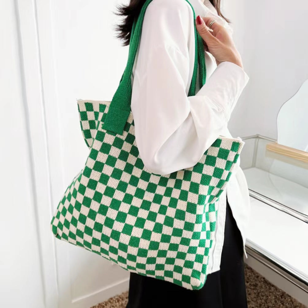 KnitTote - Borsa da trasporto all'uncinetto - - bags borsa knittote tote bag trasporto uncinetto women bags Women's handbags - Concept Palermo