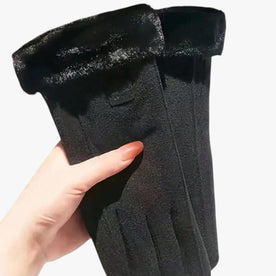 Guanti Invernali da Ciclismo Donna Caldi, Foderati e per Halloween - nero Una Taglia - aurora | guanti invernali da ciclismo donna caldi Autumn Winter caldi ciclismo donna foderati foderati e perfetti per halloween - €25 gloves guanti guanti invernali halloween Linen winter gloves Women - Concept Palermo