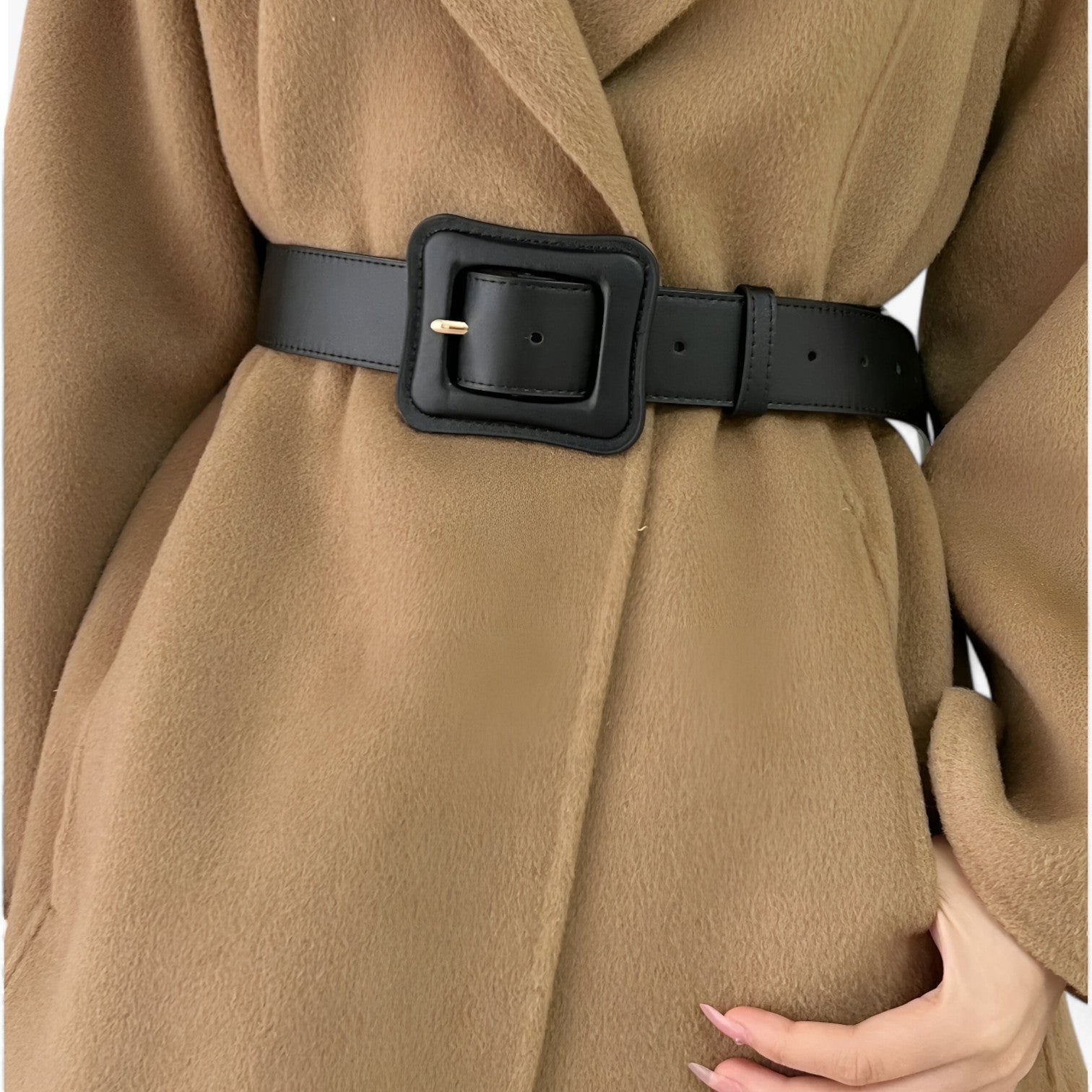 Cintura Larga in Pelle – Fascino Vintage Senza Tempo Donna - - belt buckle women Belts cintura cintura larga donna fascino larga pelle tempo vintage waist belt for women - Concept Palermo
