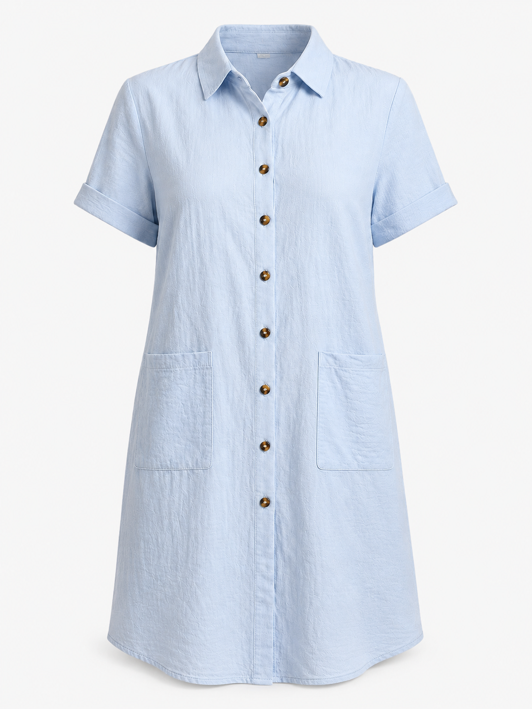 Abito Camicia Estivo da Donna – Leggero, Ideale per Spiaggia e Tempo Libero - Bianco - cotone donna dresses estivo leggero MEGA vestito vestito estivo - Concept Palermo