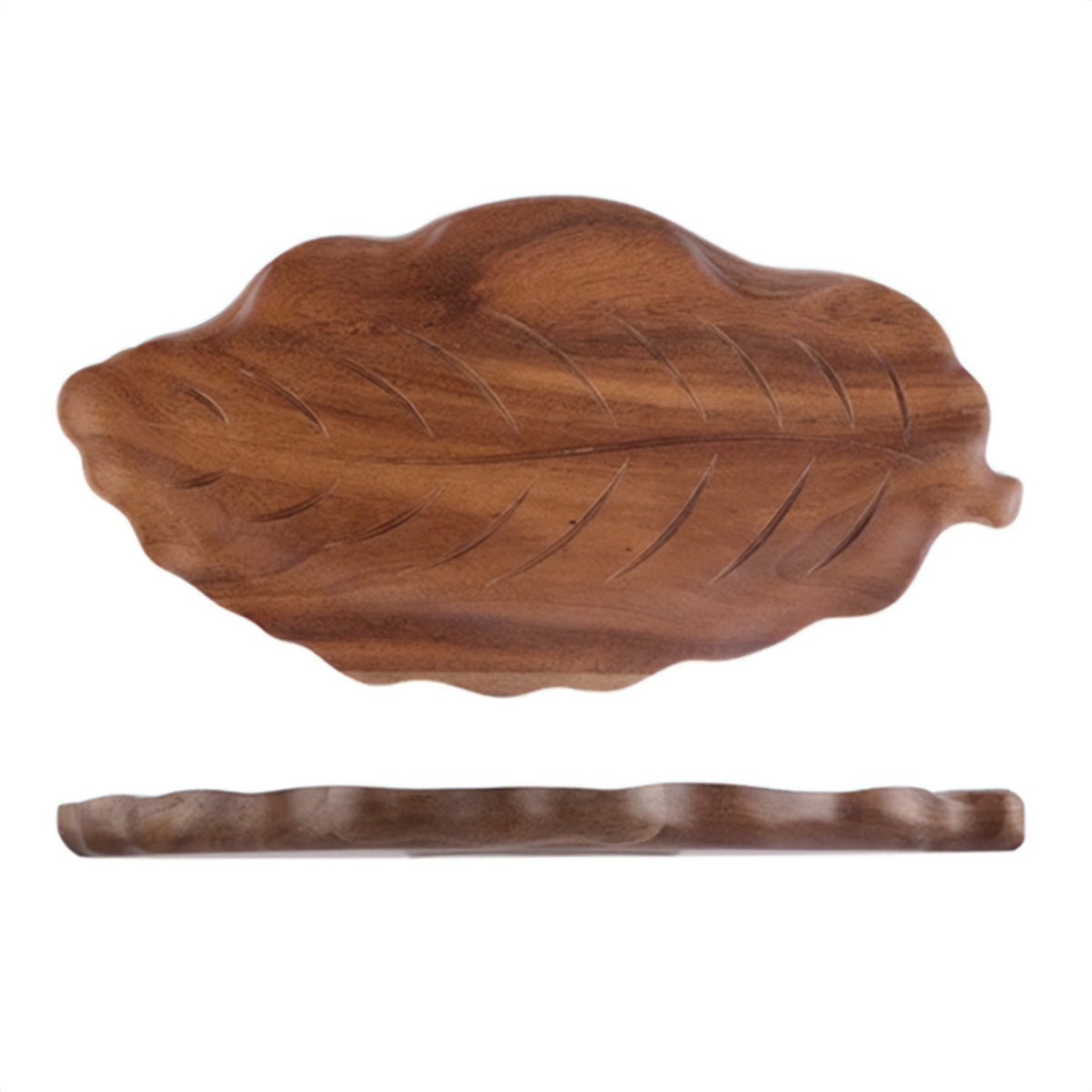 Vassoio da portata in noce ecologico Ideale per dolci, antipasti e stoccaggio di gioielli Legno - Grande - antipasti dolci ecologico gioielli home & garden Kitchen legno noce portata Tableware - Concept Palermo