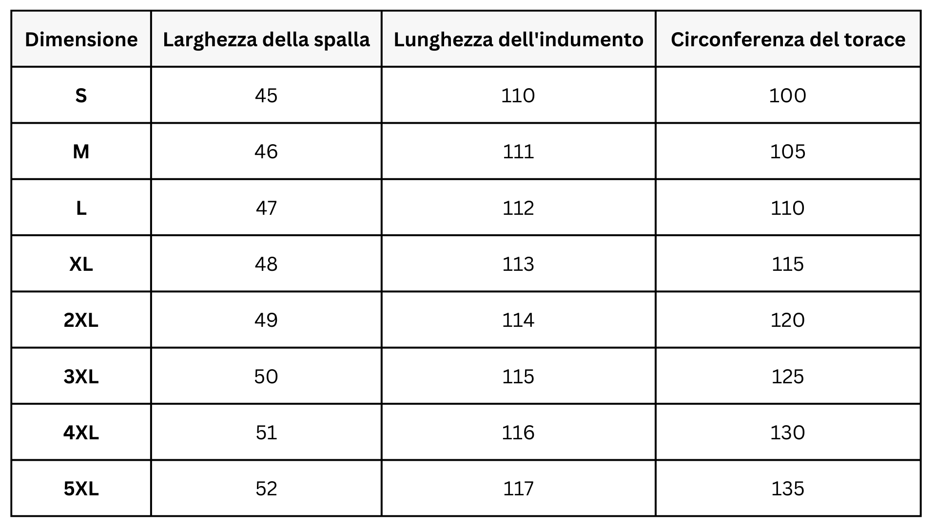 Size Guide