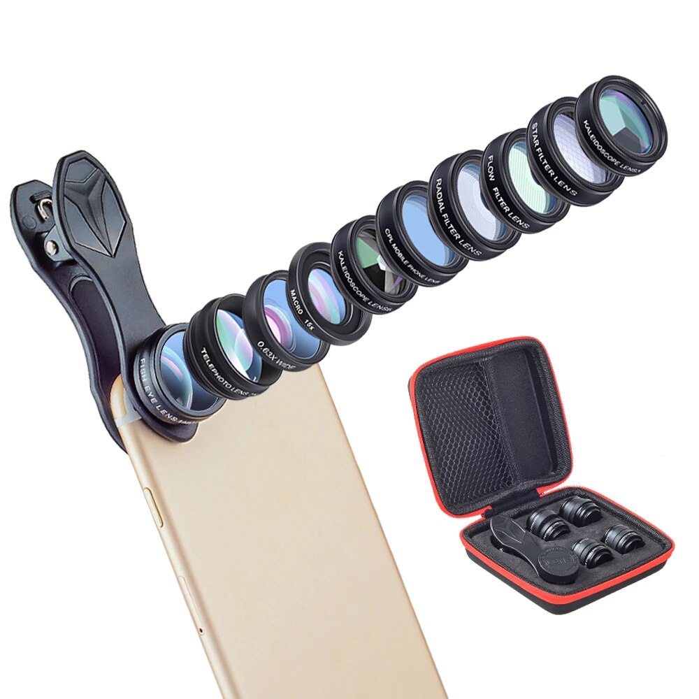 Kit obiettivo fotocamera VividView-aggiorna la fotocamera del tuo telefono in pochi secondi - - aggiorna camera lens fotocamera gadgets obiettivo obiettivo fotocamera pochi secondi telefono - Concept Palermo