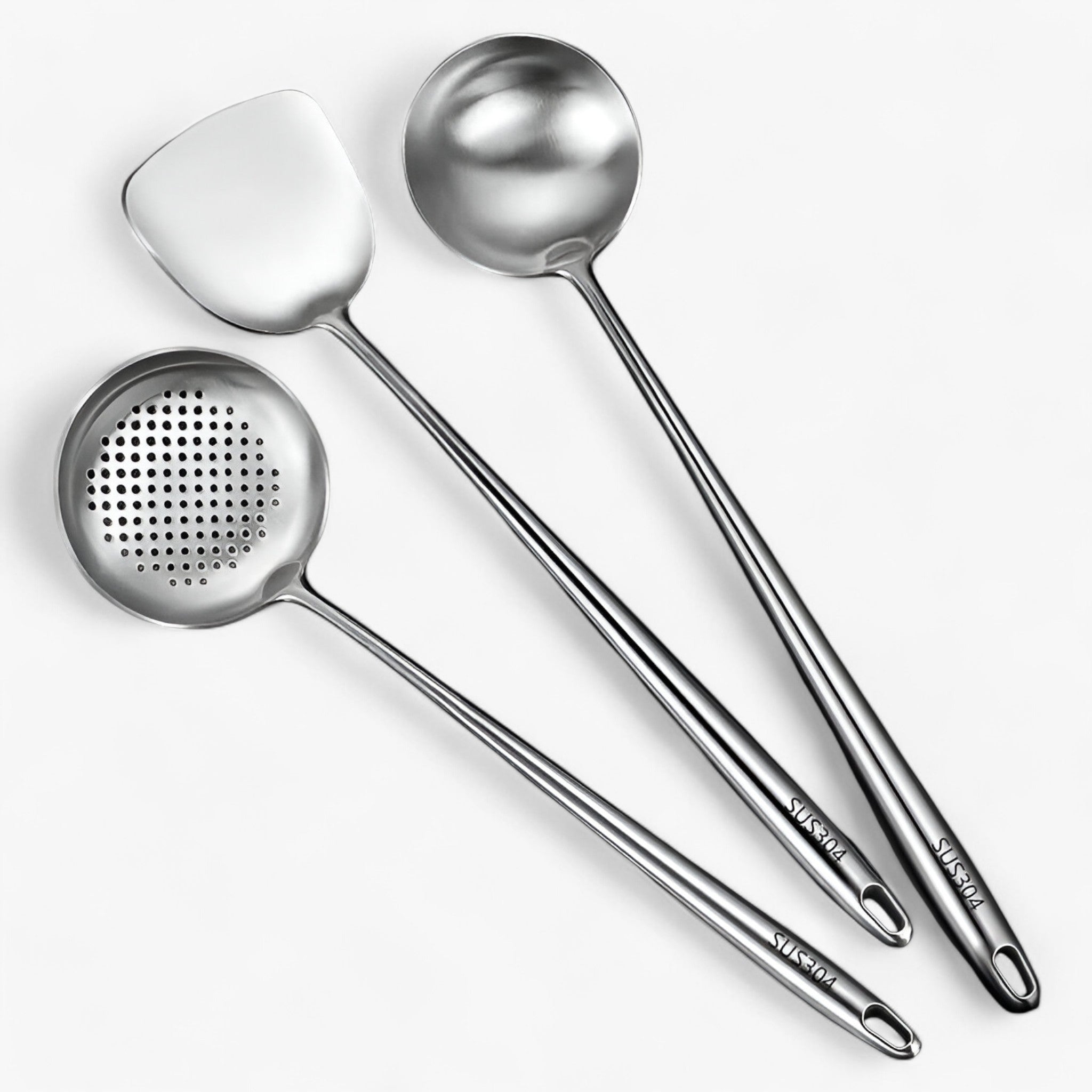 Pentole in acciaio inox Pentole affidabili e versatili - Cucchiaio + cucchiaio da minestra + cucchiaio da calzolaio - acciaio affidabili home & garden inox Kitchen kitchen tools kitchen utensil pentole pentole acciaio versatili - Concept Palermo