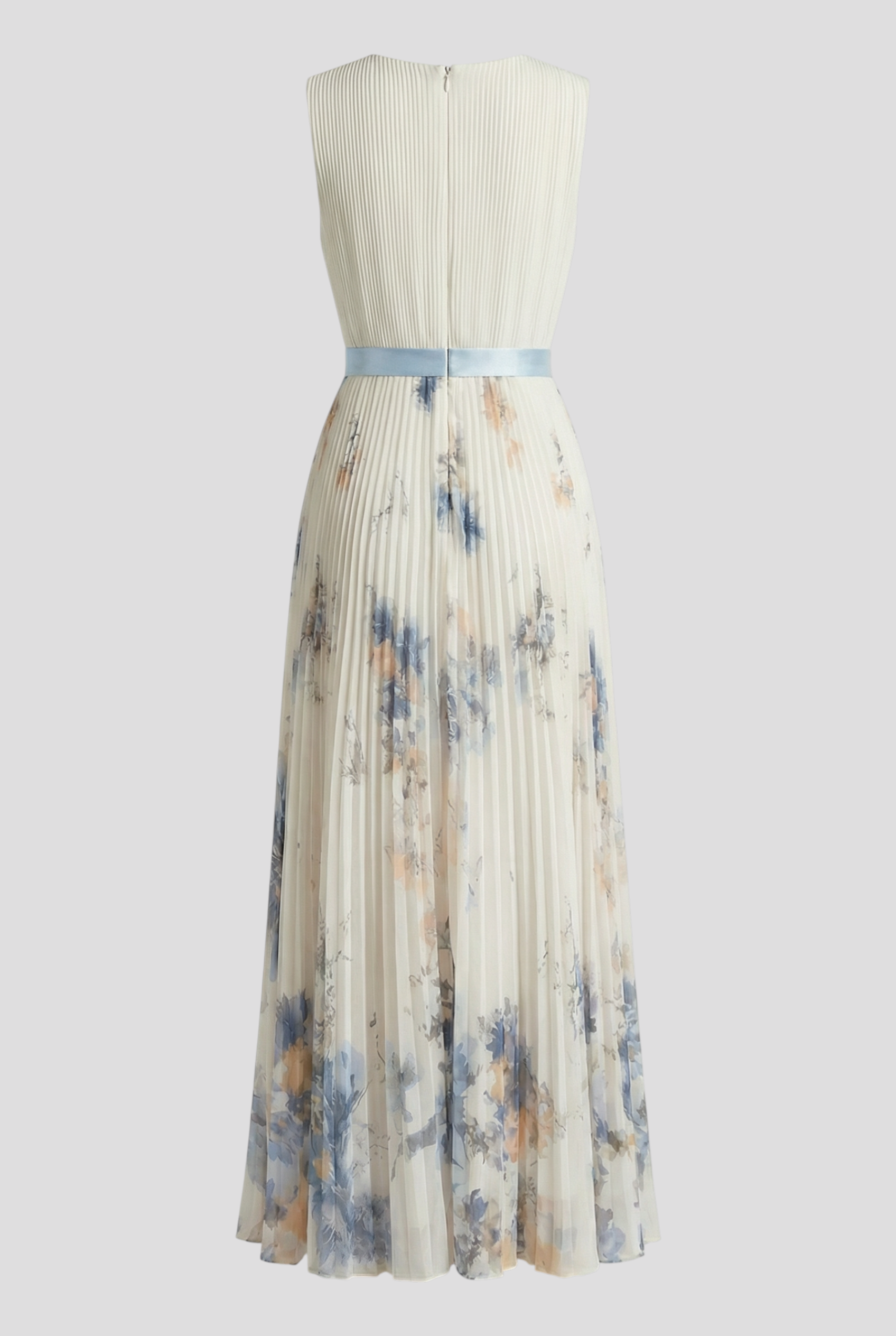 Vestito vintage Luciana Damer con pieghe e motivo acquerello Donna - - Abendkleid(Evening dress) acquerello damer donna dresses Dresses & Jumpsuits Holiday Season luciana Midi Dresses motivo pieghe Spring/Summer vestito Women - Concept Palermo